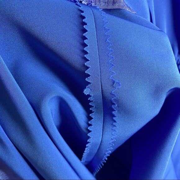 Vintage Heury Lee Petite Button Front Dress Size 14P - Picture 10 of 11